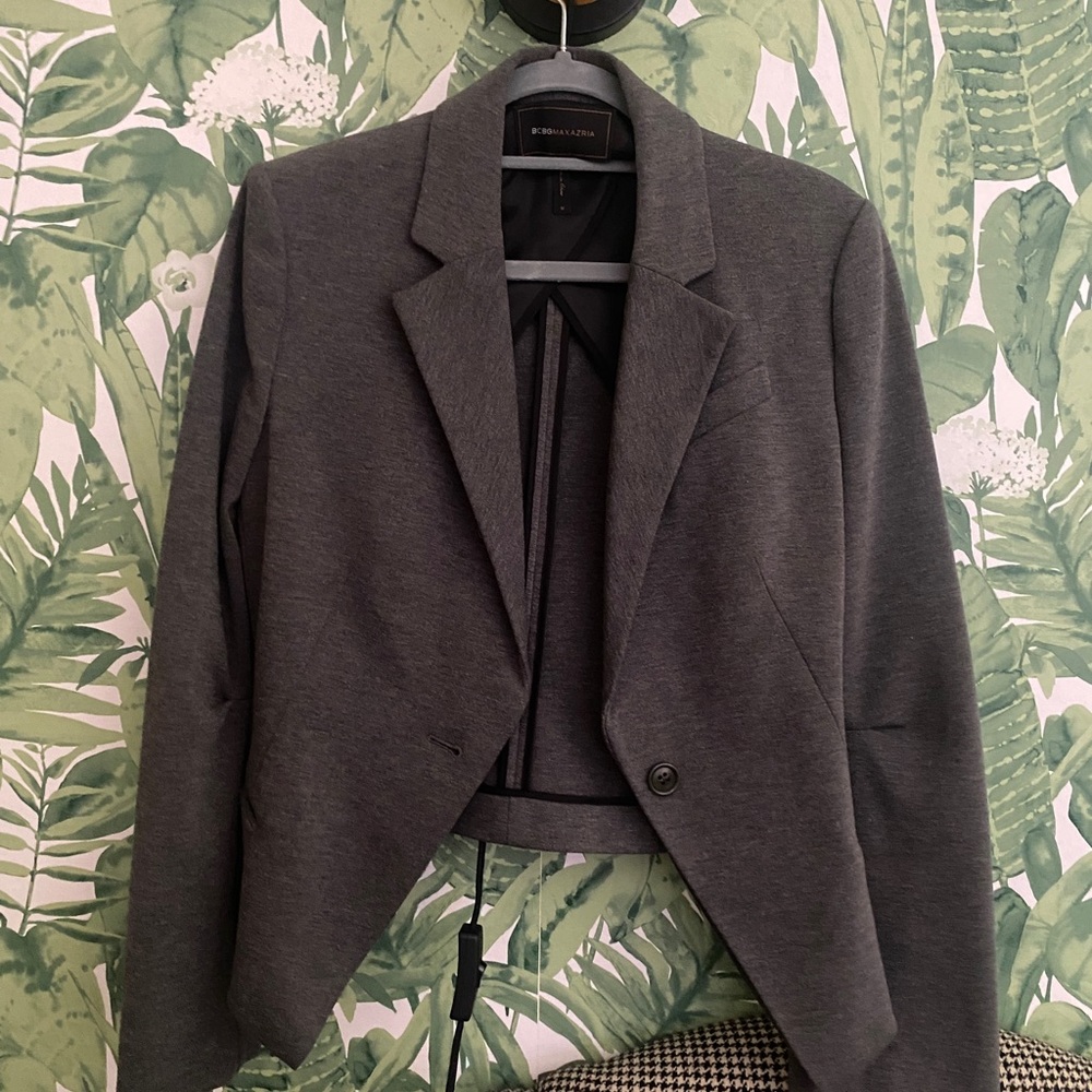 BCBG Blazer Gray size Medium